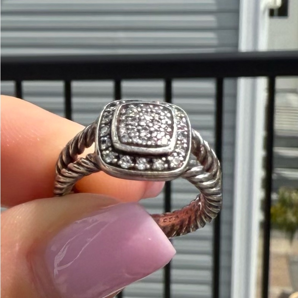David Yurman PETITE ALBION RING size 6 - Picture 3 of 4